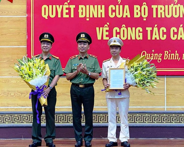 Phó Giám đốc Công an tỉnh Hà Tĩnh được bổ nhiệm làm Giám đốc Công an tỉnh Quảng Bình